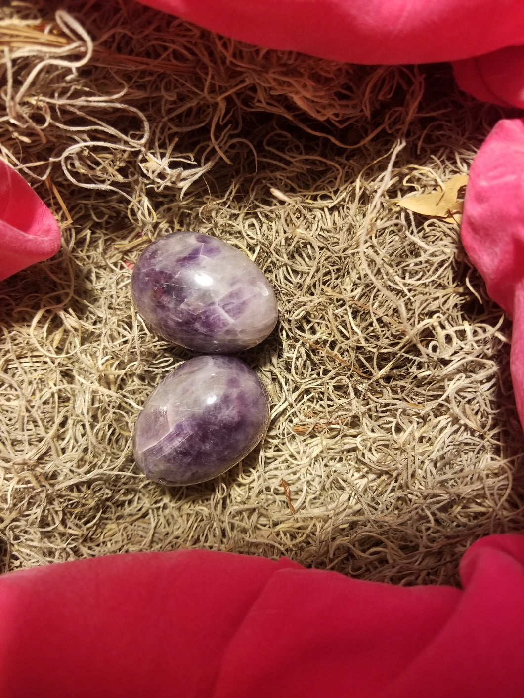 Amethyst Medium Drilled Yoni Egg